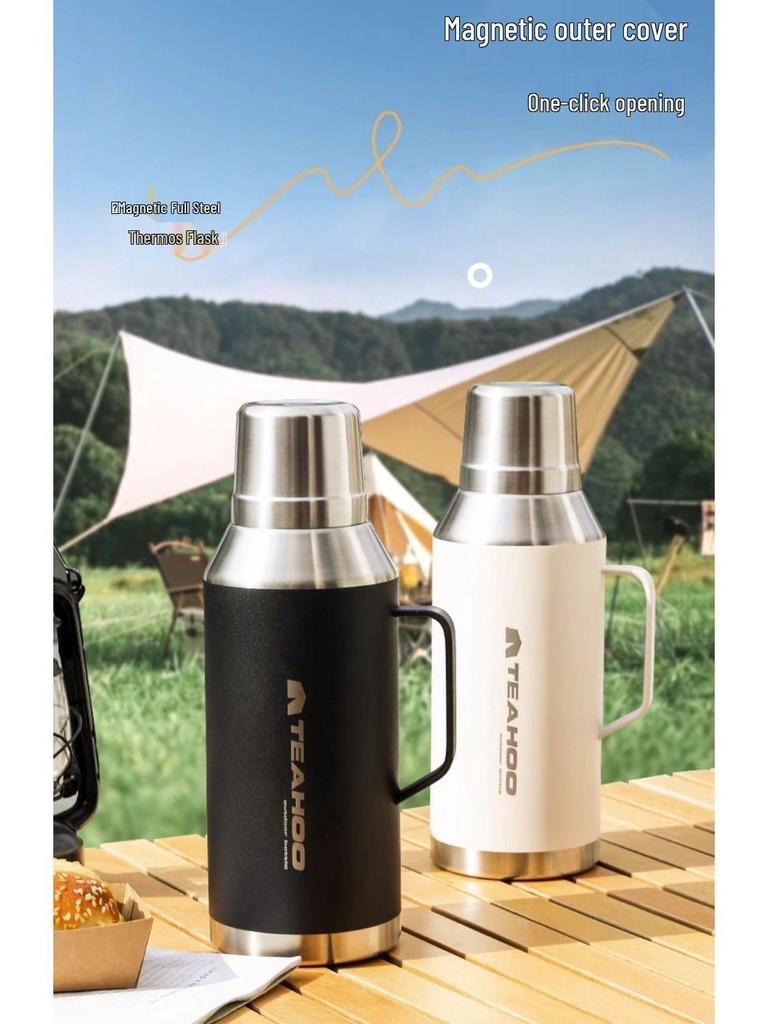 Qi Hu 316 Stainless Steel Insulated Water Bottle, Large Capacity for Home, Outdoor, or Dorm Use.