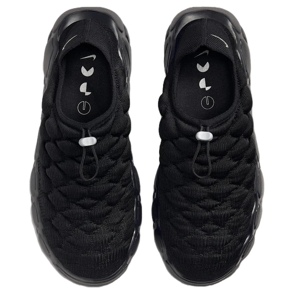 Nike Женские кроссовки Flyknit Haven Черные Металлик Серебристый FD2148-005
