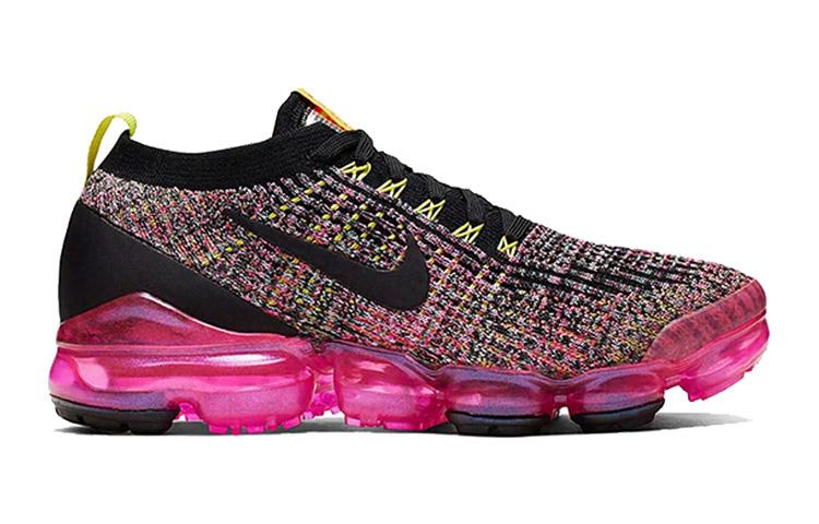 Nike Air VaporMax Flyknit 3 Черный Розовый Взрыв Женские AJ6910-006