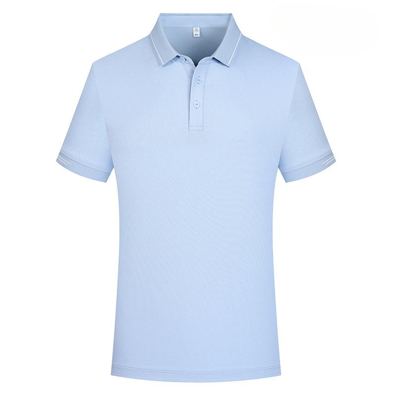 New Summer Polo Shirt Short Sleeve Men's Slim Fit and Breathable