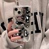 Чехлы для мобильных телефонов iPhone 11 13 XR 15 Pro Max 12 14 Pro Max Чехол iPhone 16 XS Max Зеркальный защитный чехол Зеркальный Изысканный мультяшный водонепроницаемый