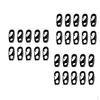 7mm Cord Hooks - Shock 30 Pcs Pack Boating Camping Auto Outdoor