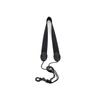 D'Addario Saxophone Neck Strap Fabric Black SJA13