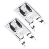 2Pcs Presser Foot Wear Resistance Stainless Steel Sewing Tools for Replace Old Sewing Machine Accessories