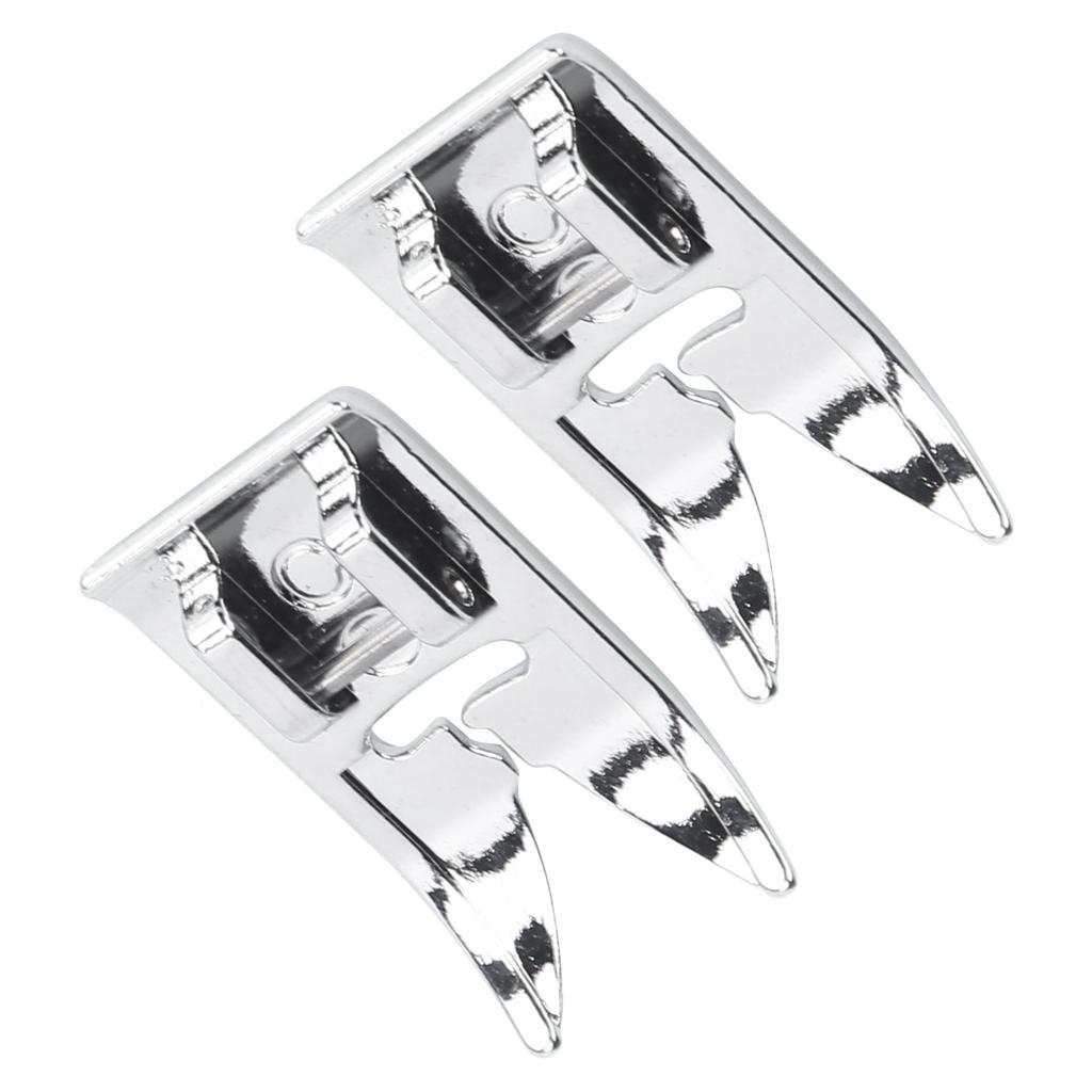 2Pcs Presser Foot Wear Resistance Stainless Steel Sewing Tools for Replace Old Sewing Machine Accessories