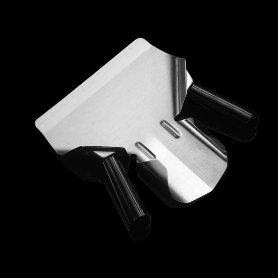 French Fries Shovel Stainless Steel Shovel Ergonomic Popcorn Packaging Handle Special Hamburger