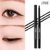 J.Mu 1+1 автоматический карандаш-подводка для глаз, не размазывается, автоматический карандаш черный + карандаш черный