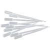 100Pcs Plastic 2ml Liquid Dropper Clear Eye Dropper Set Transfer Graduated Pipettes Science and Lab