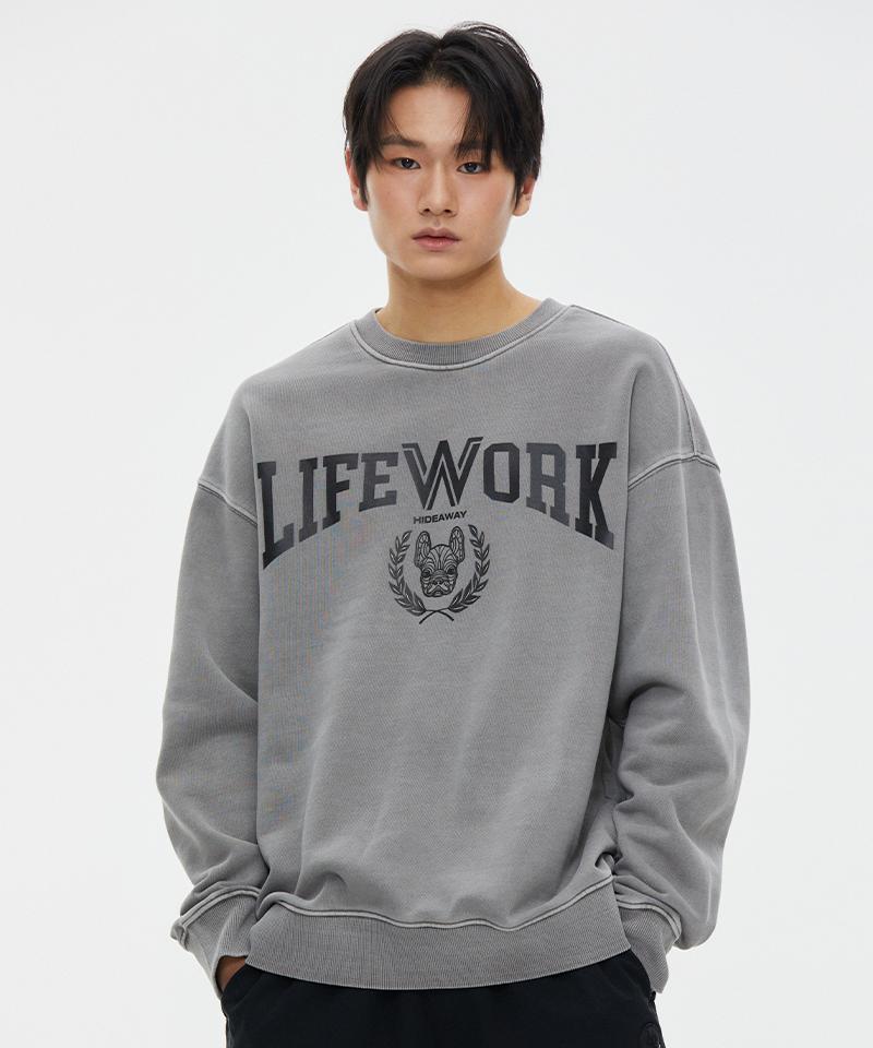 Свитшот LIFEWORK Pigment Varsity