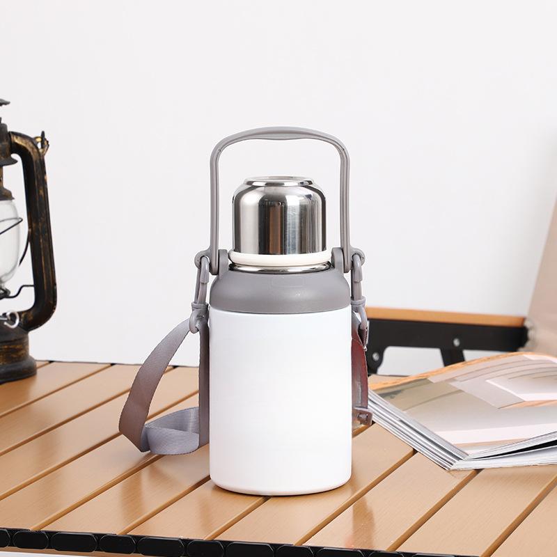 316 Нержавеющая сталь Термос Портативный Большой Горшок Чашка Портативный Спортивный Чайник На Открытом Воздухе