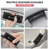 AABIG1 1/2Pcs Suede Car Roof Handle Protect Cover Handrail Pull Glove Auto Accessories for Mercedes Benz W211 W204 W210 W203 CLA GLA