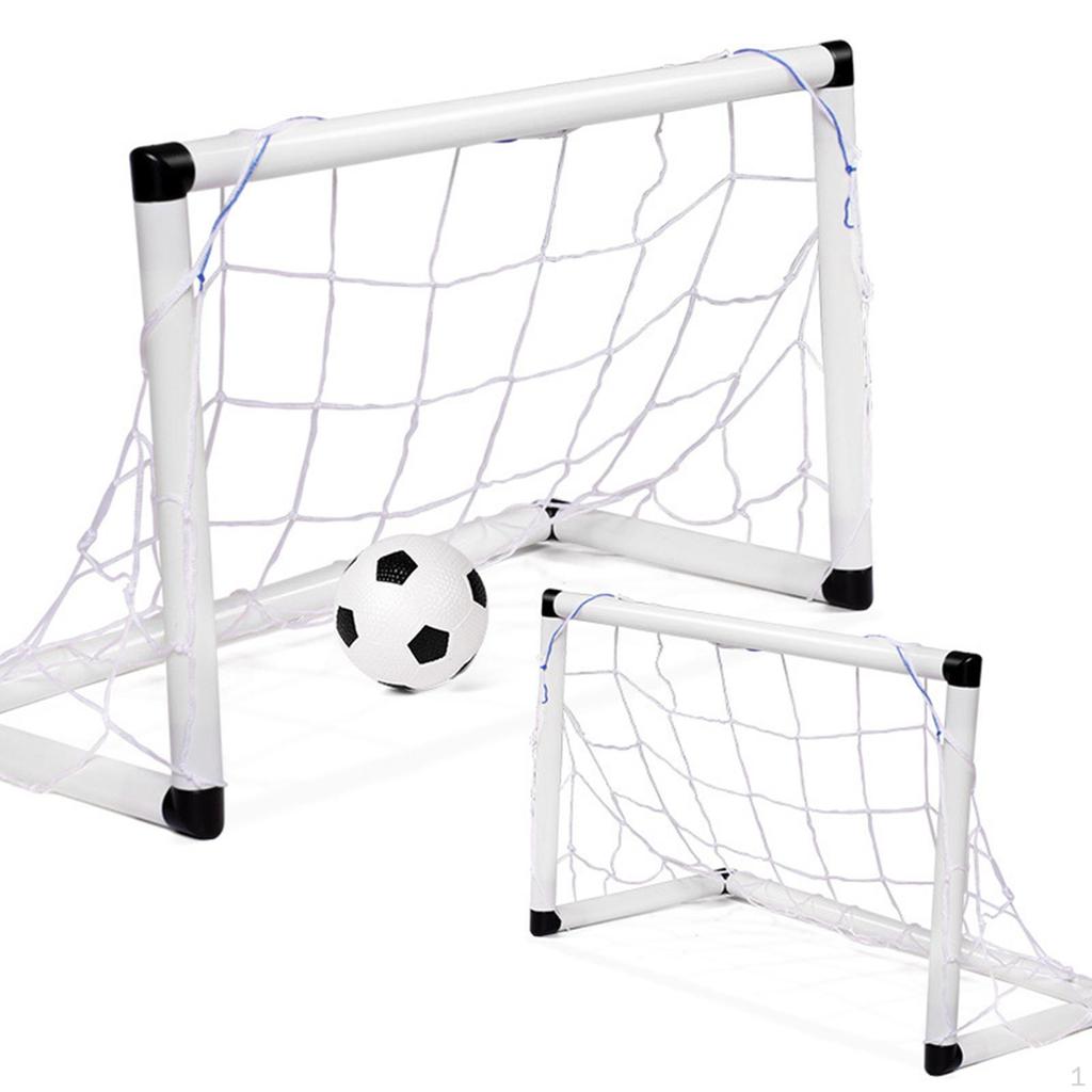 Kids Soccer Goals for Backyard Set Folding Goal Football Net