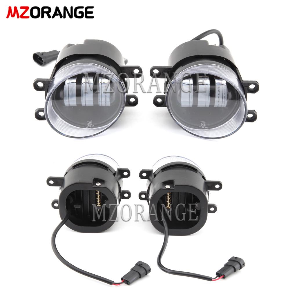LED Fog Lights For Toyota Verso Corolla Camry Yaris Auris RAV4 For Lexus Daytime Running Lamps 12V 40W H11 Accessories Auto