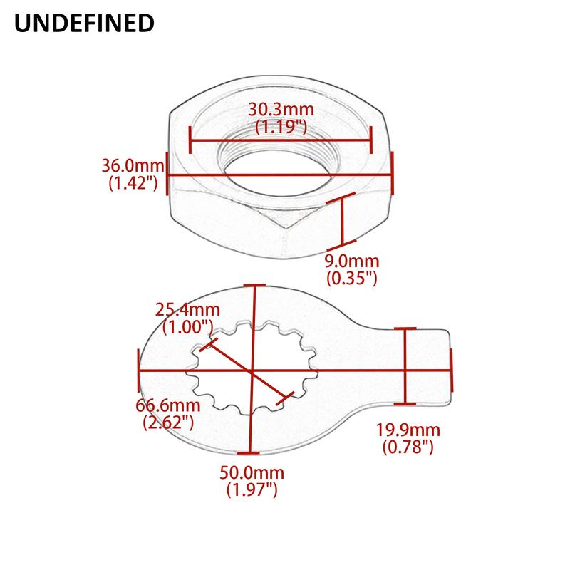 Motorcycle Front Sprocket Nut And Washer Lock Kit for Yamaha YZF R1 FZ1 FZS 1000 FAZER TDM 900 2002-2010
