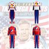 Футболка с коротким рукавом Tardega Night Ricky Bobby из дышащего полиэстера для гонок.