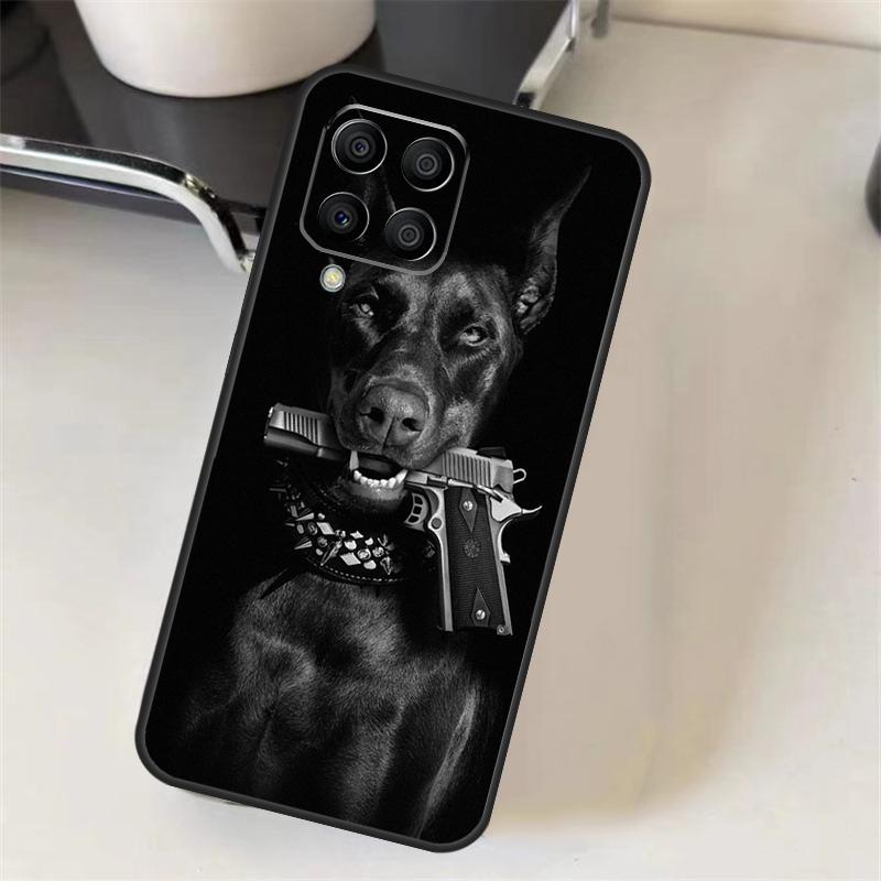 Dachshund Doberman Dog Case For Samsung Galaxy M06 M16 M36 M56 M52 M32 M12 M54 M34 M14 M35 M55 M15 M11 M31 M13 M53
