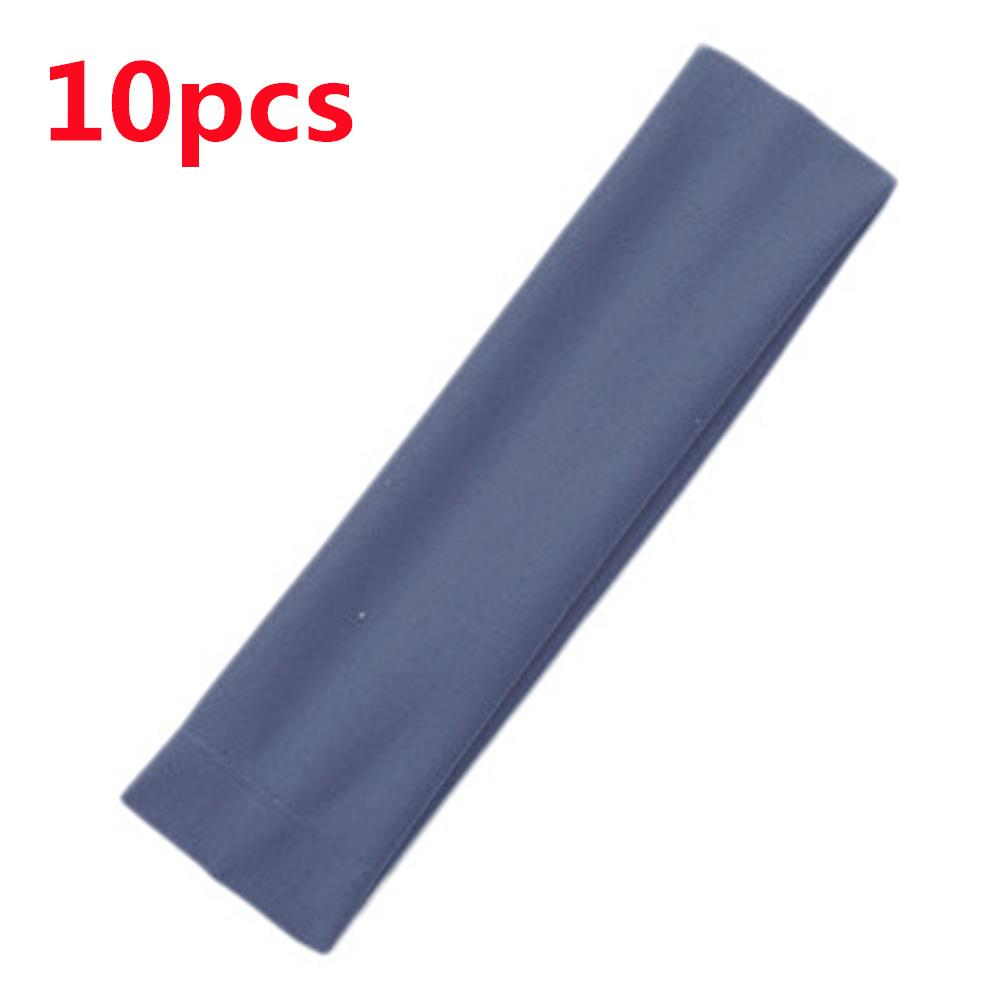 Summer Sports Yoga Headbands for Women Simple Adjustable Men Running Absorb Sweat Elastic Hair Bands Soild Headband Wholesale