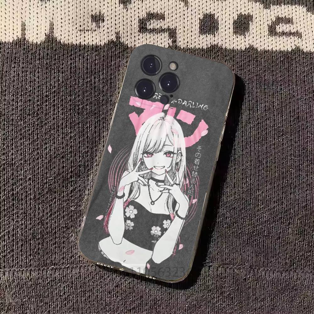 Чехлы для телефона Marin Kitagawa для iPhone 17 16 15 14 13 12 11 Pro Max Plus Роскошная защита камеры Пластик