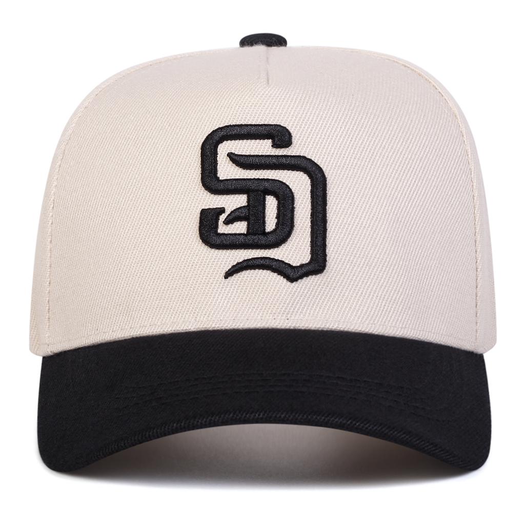 Мужская бейсболка пэчворк с вышивкой букв SD, уличная регулируемая солнцезащитная шляпа для отдыха, весна-осень, путешествия, туризм, пляжный отдых