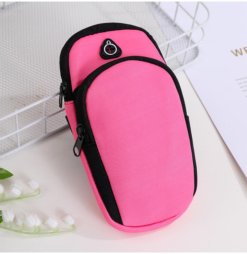 Hot Sale Sports Running Arm Bag Cycling Mountaineering Arm Mobile Phone Key Change Storage Bag Fitness Wrist Bag