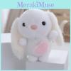 Pink Plush Charming Bunny Keychain Miniature Cuddly Doll Perfect For Presents Childrens