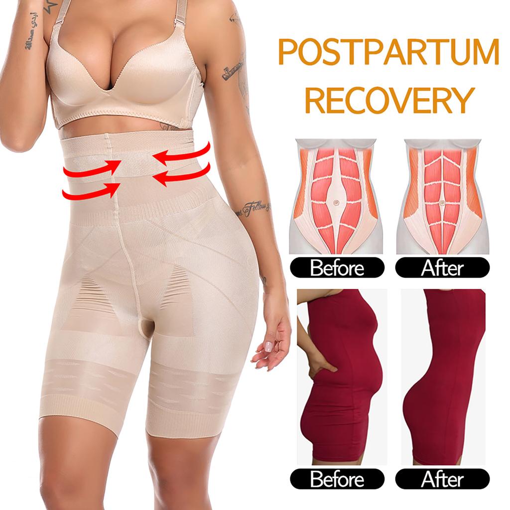 Women High Waist Trainer Control Panties Shorts Belly Slimming Underwear Butt Lifter Body Shapers Shapewear