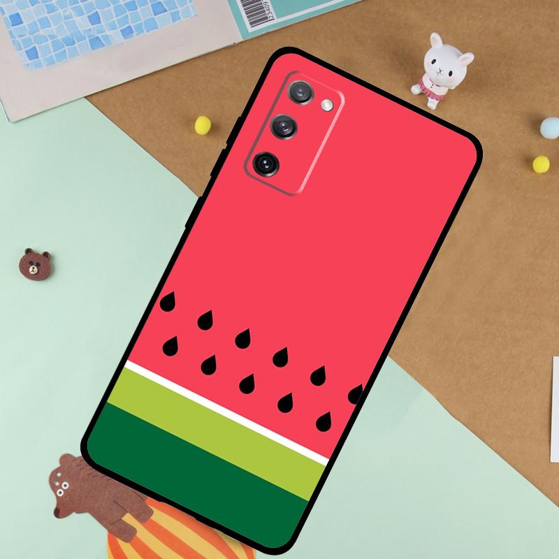 Чехол для телефона с изображением арбуза для iPhone Samsung Galaxy Redmi Xiaomi Oppo OnePlus Note SA 7 8 9 10 11 12 13 14 20 21 22 23 53 54 Pro Max Plus Ultra TPU Soft