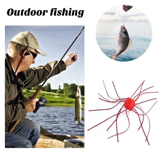 6 шт. Мягкие приманки Медленно тонущие Яркий цвет Гибкие Устойчивые к поклевке Многоразовые Приманки в форме кубиков