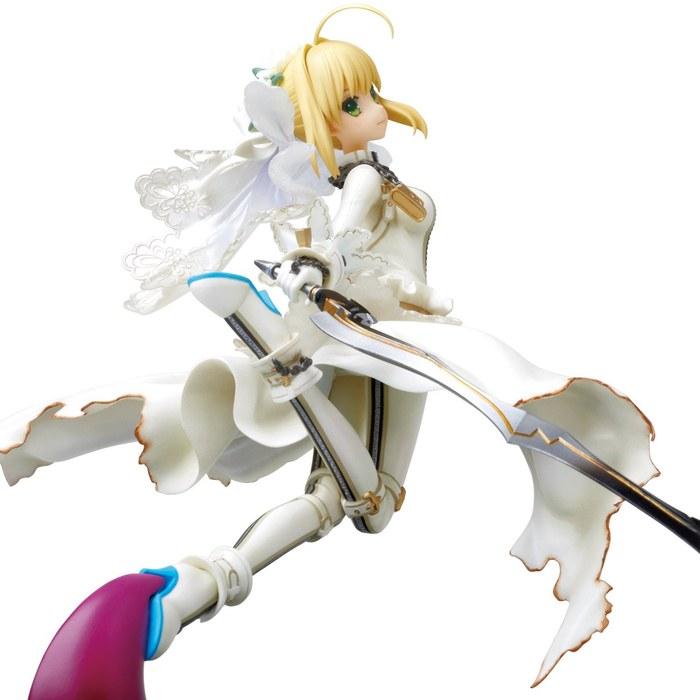[Medicom Toy] Невеста Сэйбер (Раскрашенная ПВХ фигурка в масштабе 1/8) Белый, 220 мм