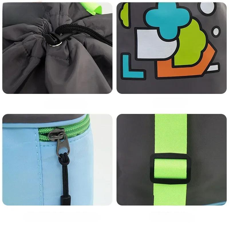 Детская сумка для плавания, сухая, влажная, водонепроницаемая, сумка для хранения, для мальчиков и девочек, для пляжного купания, милый рюкзак, спортивная сумка