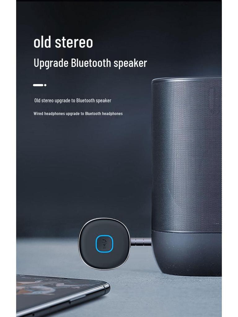 Bluetooth Car Audio Receiver with Lossless Sound and Dual Connection