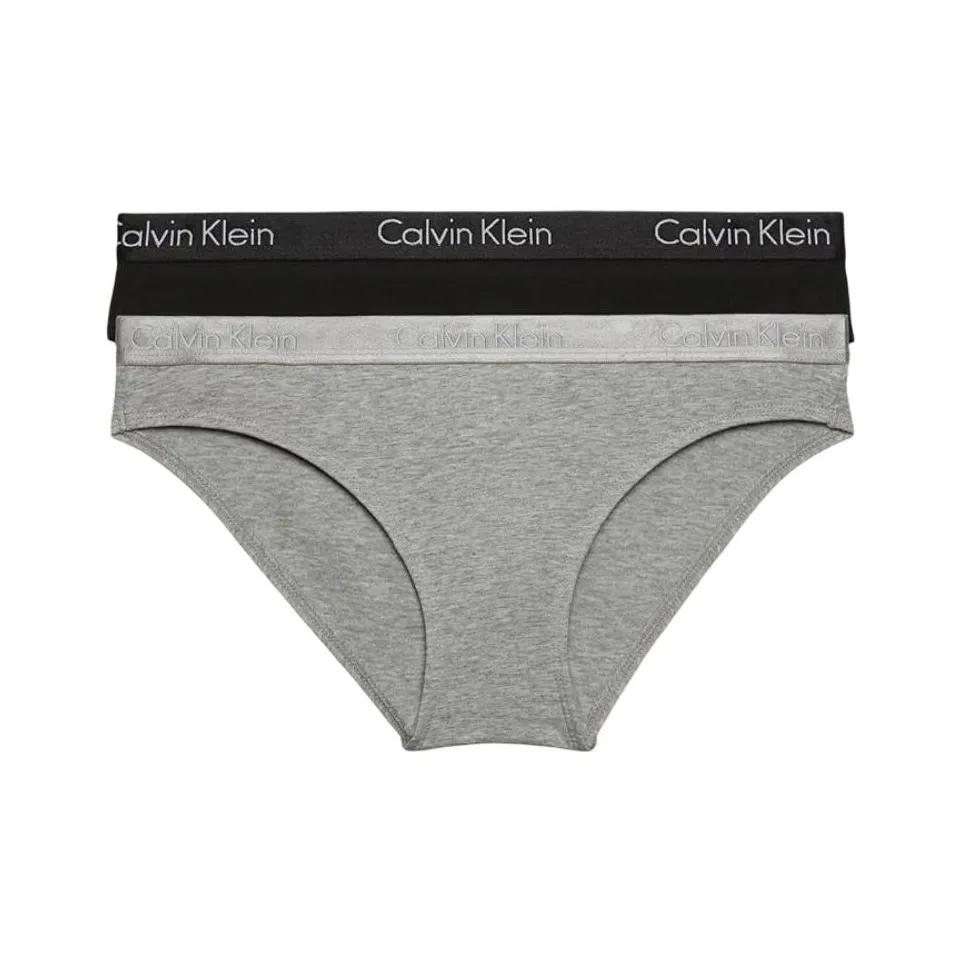 Calvin Klein Удобные и универсальные эластичные треугольные трусы для женщин с буквенным поясом