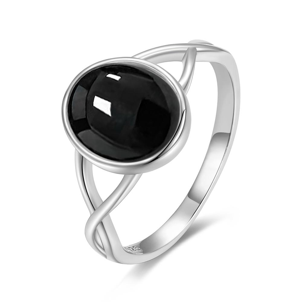 Кольца из стерлингового серебра 925 пробы с натуральными камнями Аметист Простое фиолетовое овальное кольцо 8*10 мм Изящные украшения Подарки для подруг Женщинам