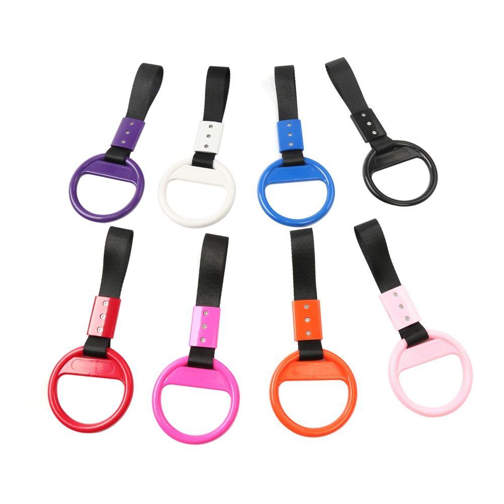 Warning Round Car Hand Pull Ring Round Shape Round Rear Bumper Warning Ring Auto Decoration