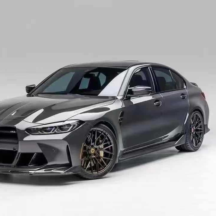 Удлинители боковых юбок из углеволокна BMW M3/M4 G80/G82 в стиле MP
