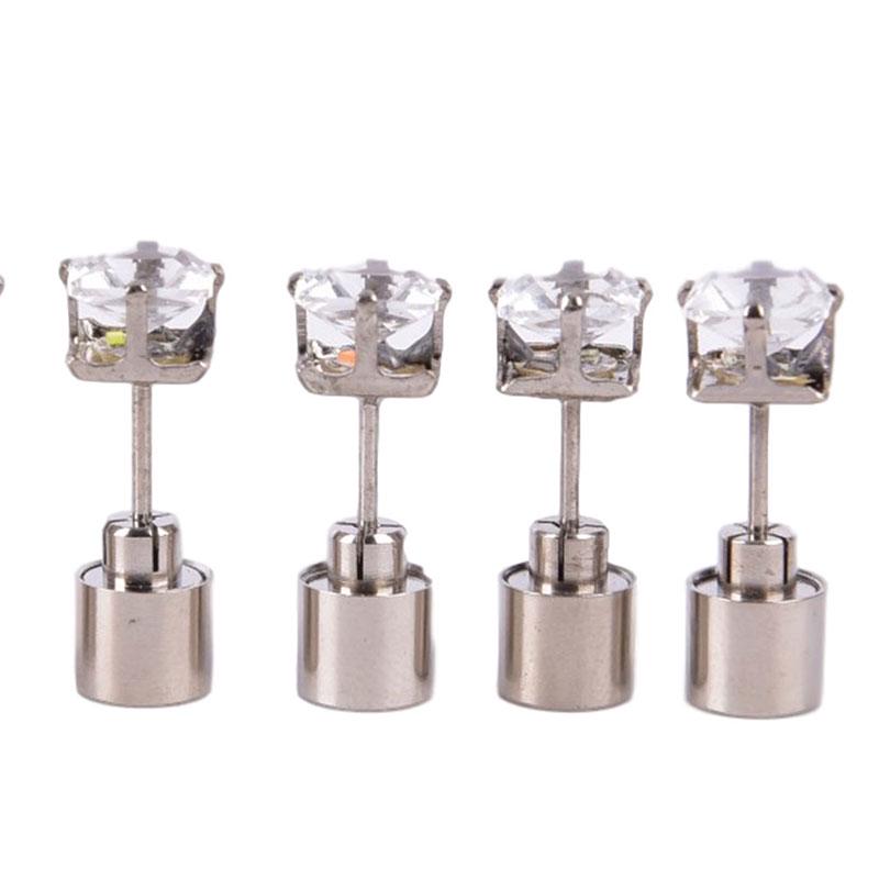 1 шт. вечерние подвески светодиодные серьги светящиеся короны светящиеся кристаллы серьги-гвоздики