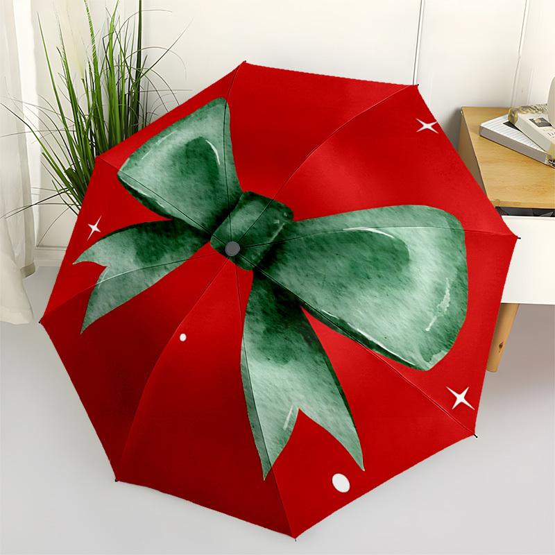 1pc Bowtie Automatic Opening/Closing Folding Umbrella with 8 Ribs,Portable Sunshade Umbrella Birthday and Holiday gifts yy251231169