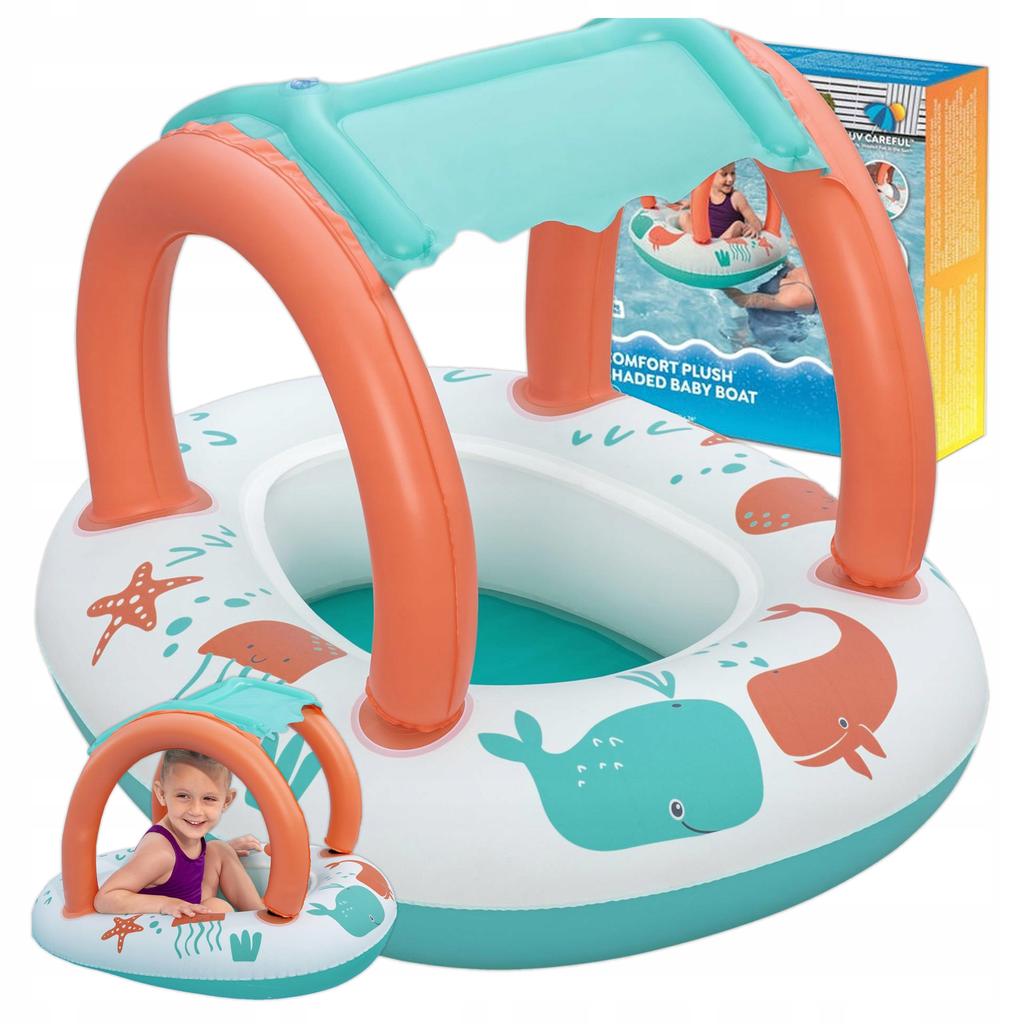[PACZA] Inflatable Boat Pontoon for Swimming Bestway 34203 K282