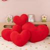 Heart Shape Plush Pillow With Pp Cotton Fill For Romantic Gift And Home Decor