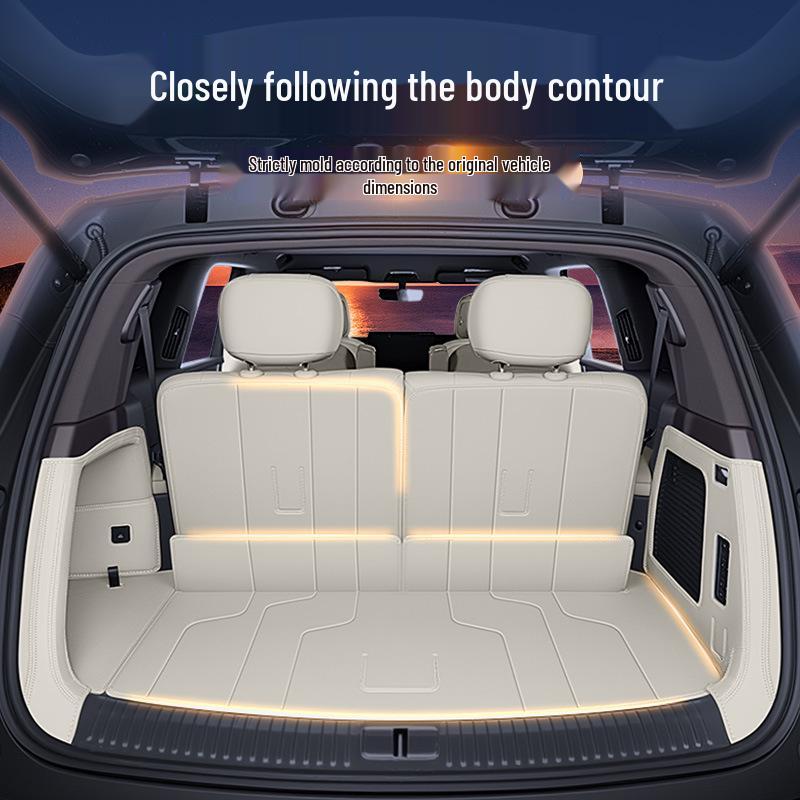 Full Coverage Trunk Mat for 2025 BYD Denza N8L - Interior Car Accessory
