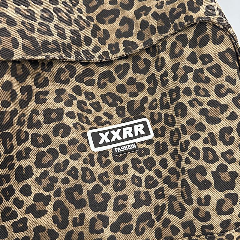 Студенческая школьная сумка, женский рюкзак с леопардовым принтом, легкий компьютерный дорожный рюкзак