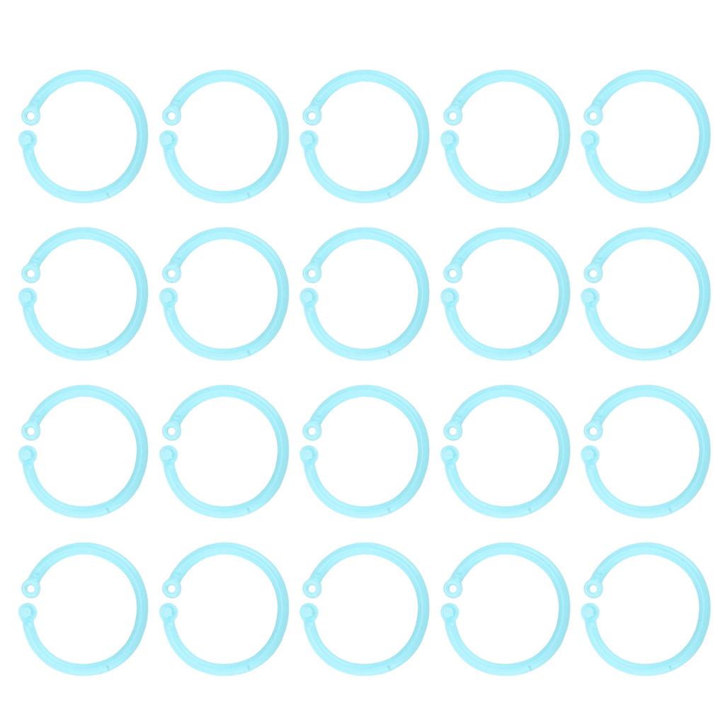 20 шт. Гибкая пряжка для листов книги 30 мм, одинарная бумага для картотек