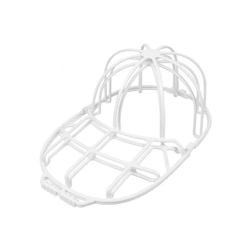 1 шт. Многофункциональная мойка для бейсбольных кепок, подходит для мойки шляп, каркас для мойки PP, двухъярусная защитная сетка для чистки шляп