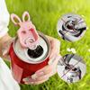 6Pcs Color Beverage Can Opener Rabbit Type Handheld Plastic Opener Reusable Caps for Coke Beer Soda and Aluminum Cans