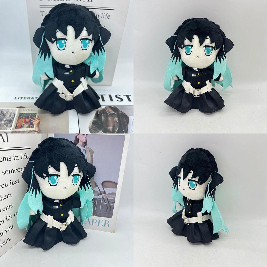 Истребитель демонов Токито Муичиро Плюшевая мягкая игрушка кукла Мягкое и приятное на ощупь чучело животное для фанатов Истребителя демонов 26 см