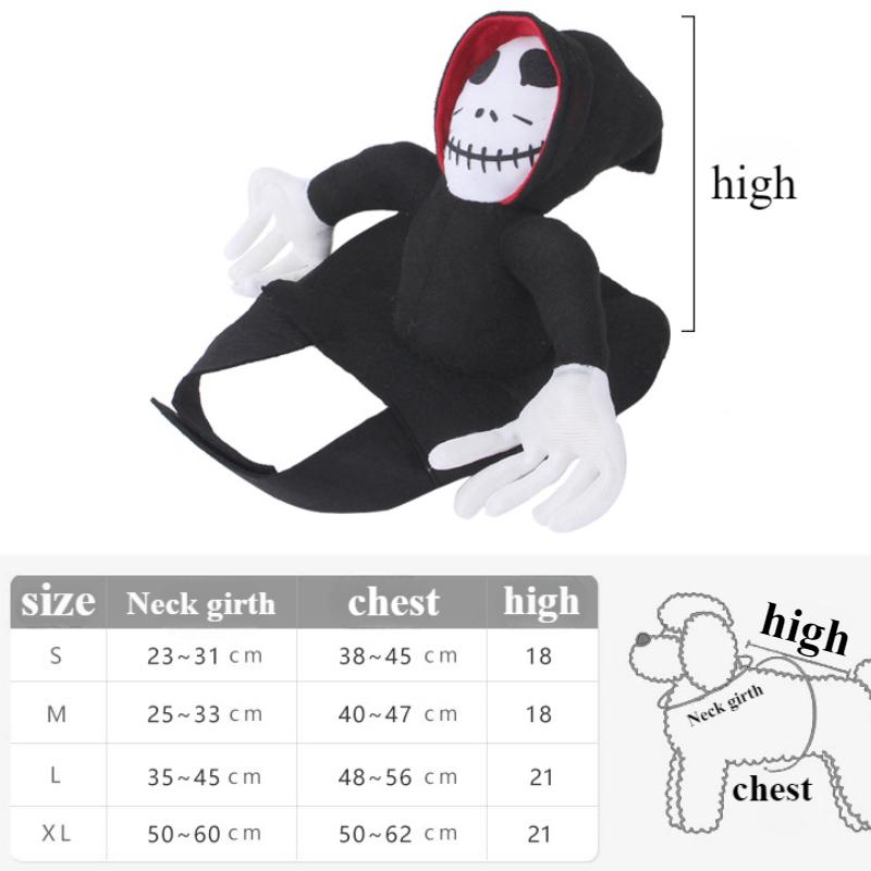 Костюм для питомца на Хеллоуин, костюмы для собак в виде тыквы и черного кота, одежда для косплея на вечеринку с питомцами, костюм на Хеллоуин для маленьких и больших собак