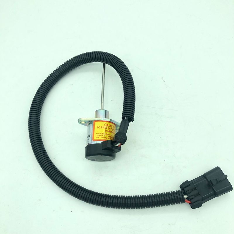 Engine Fuel Shut Off Stop Solenoid Valve 12V wear-resistant Parts for Kubota V2203-DI/ Carrier Vector 1800 1503ES-12A5SUC9SCC28