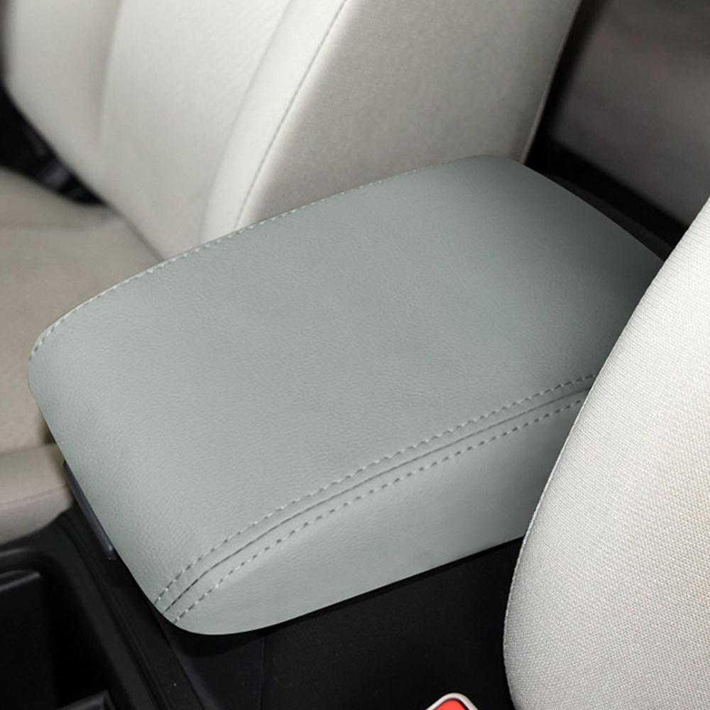 Микрофибра кожаный салон автомобиля подлокотник ящик центральная консоль крышка подлокотник аксессуары чехол приспособление для Honda CRV 2012-2016