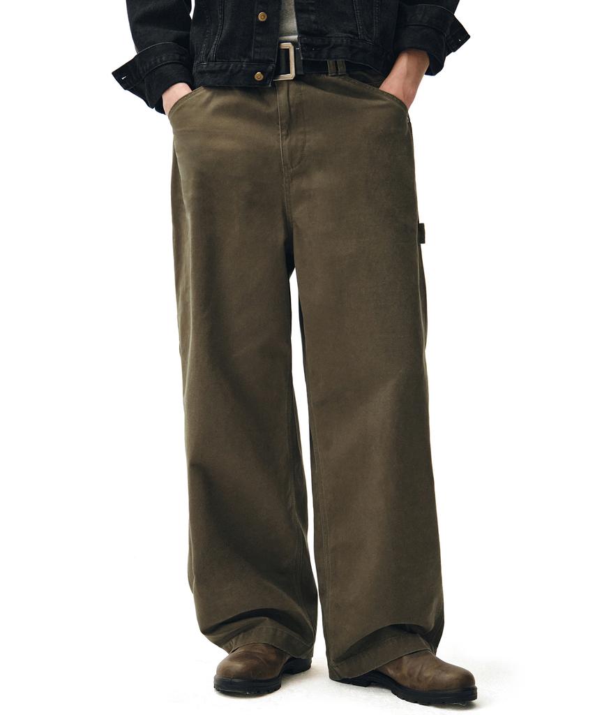 DECET Painter Wide Pants Dcpt070Olive