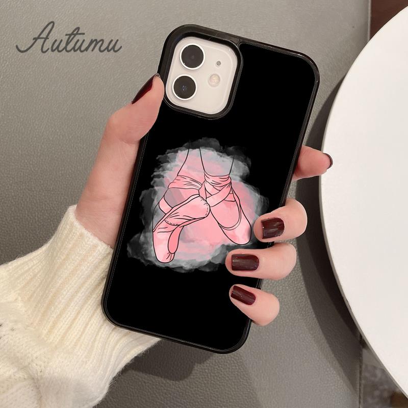 Чехол для телефона «Балерина, танцевальная обувь», чехол для iPhone 11, 12, 13, 14 Pro Max mini X XR XS SE 2020, 6S, 7, 8 Plus, Galaxy S21, S22